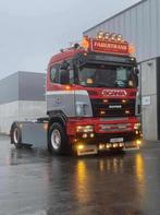 Scania R560 V8, Auto's, Vrachtwagens, Euro 5, Achterwielaandrijving, Beige, Leder en Stof
