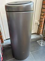 Brabantia Touch Bin 50 l     - zwart, Huis en Inrichting, Woonaccessoires | Prullenbakken, Ophalen, Gebruikt, 50 tot 75 cm, 40 liter of meer