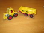 Matchbox Superkings   tractor + aanhangwagen  Muir Hill  K5, Overige typen, Gebruikt, Matchbox, Ophalen