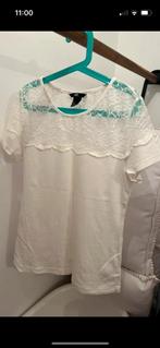 Tshirt dentelle S, Ophalen of Verzenden, Zo goed als nieuw