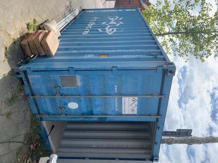 zeecontainer 6 x 2.4 m, Zakelijke goederen, Machines en Bouw | Keten en Containers, Ophalen