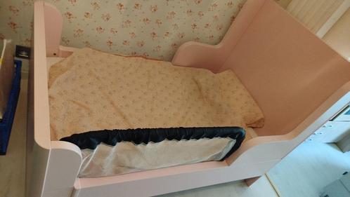Meegroeibed, Kinderen en Baby's, Kinderkamer | Bedden, Gebruikt, Lattenbodem, Matras, Ophalen