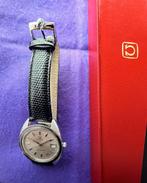 Omega Ranchero – Opwindbaar Vintage Herenhorloge, Ophalen, Leer, Staal, Polshorloge