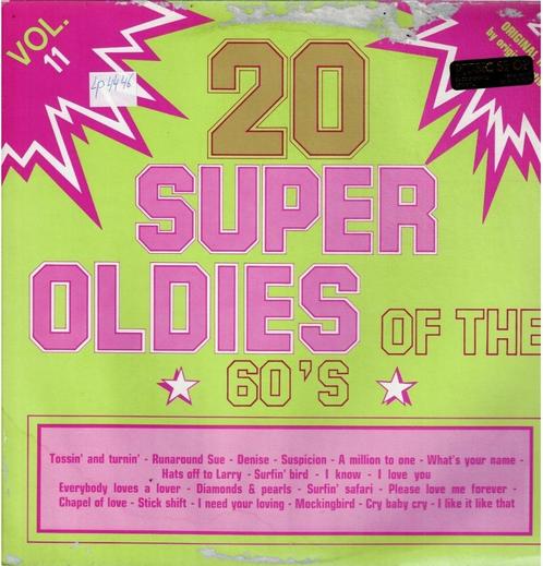 vinyl  lp    -   20 super oldies of the 60's   vol.11, Cd's en Dvd's, Vinyl | Overige Vinyl, Overige formaten, Ophalen of Verzenden