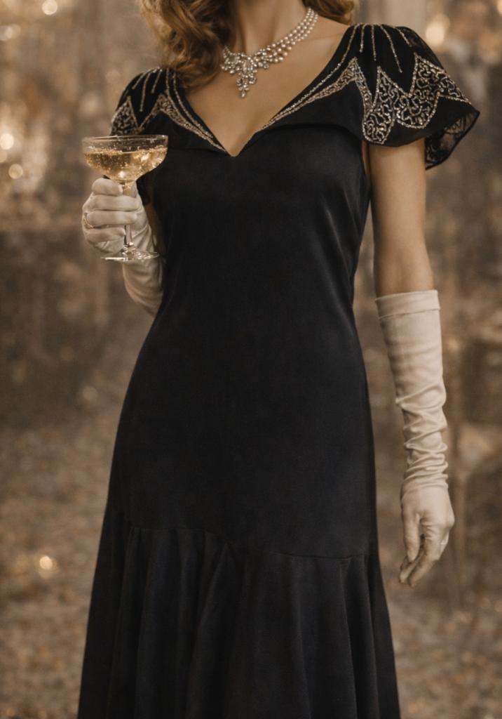 Vintage feestelijke kleedje, Kleding | Dames, Jurken, Maat 36 (S), Verzenden