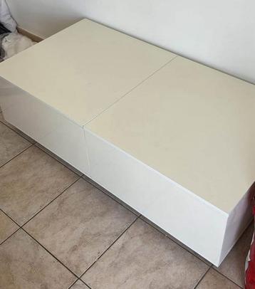 Witte salontafel – slechts €5 ! beschikbaar voor biedingen