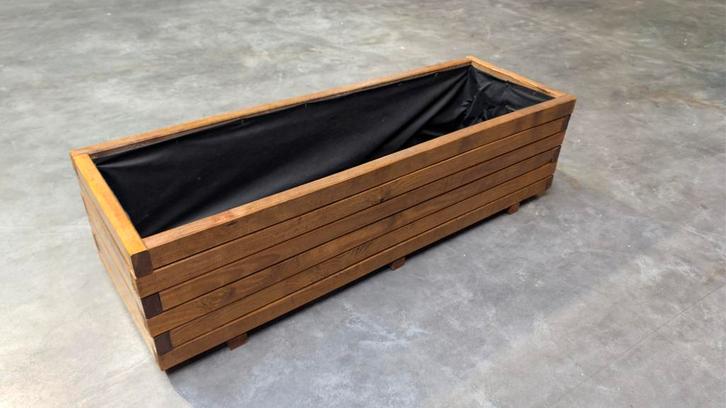 Houten plantenbak bloembak, Tuin en Terras, Bloembakken en Plantenbakken, Ophalen
