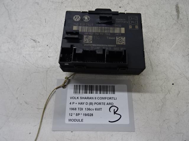COMPUTER Volkswagen Sharan (7N) (7N0959794F), Auto-onderdelen, Elektronica en Kabels, Volkswagen, Gebruikt