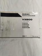 Carnet de pièces pour Suzuki VX 800, Suzuki