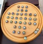 Solitaire-spel van massief hout, Ophalen, Zo goed als nieuw