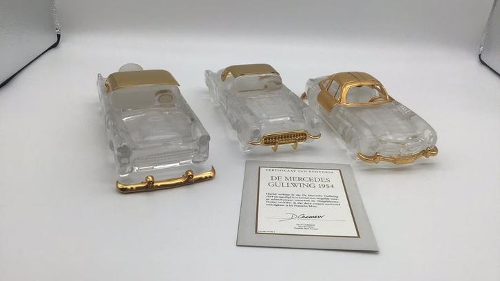 Franklin mint auto’s in kristal, Hobby en Vrije tijd, Modelauto's | Overige schalen, Zo goed als nieuw, Auto, Ophalen