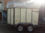 aanhangwagen dierenvervoer volledig gegalvaniseerd!, Ophalen, Gebruikt, Aluminium, 2-paards trailer