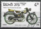 Laos 1985 - Yvert 629 - 100 jaar Motocyclette (ST), Verzenden, Gestempeld
