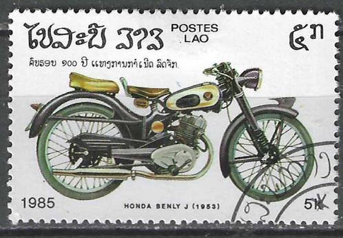 Laos 1985 - Yvert 629 - 100 jaar Motocyclette (ST), Postzegels en Munten, Postzegels | Azië, Gestempeld, Verzenden