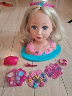 Mooie schminkpop Baby Born met veel accessoires, Ophalen, Zo goed als nieuw