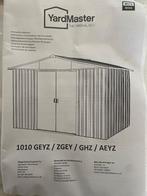Yardmaster 1010 GGEYZ metalen tuinhuis Nooit opgezet, Tuin en Terras, Tuinhuizen, Ophalen, Tuinhuis