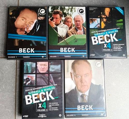 5 x Beck DVD, CD & DVD, DVD | TV & Séries télévisées, Enlèvement ou Envoi