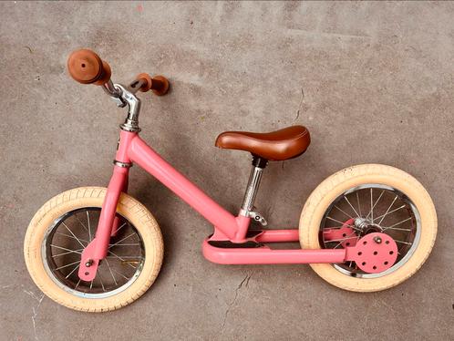 Trybike loopfiets steel matt pink, Fietsen en Brommers, Fietsen | Kinderfietsjes, Gebruikt, Ophalen