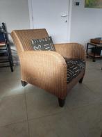 rieten zetel, Huis en Inrichting, Fauteuils, Ophalen, Zo goed als nieuw, Riet of Rotan