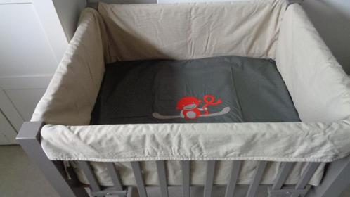 Prachtig babypark Quax verstelbaar in de hoogte + bekleding, Kinderen en Baby's, Babyparken, Zo goed als nieuw, Rechthoekig, In hoogte verstelbaar