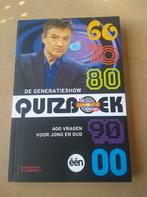 quizboek de generatieshow, Boeken, Ophalen of Verzenden