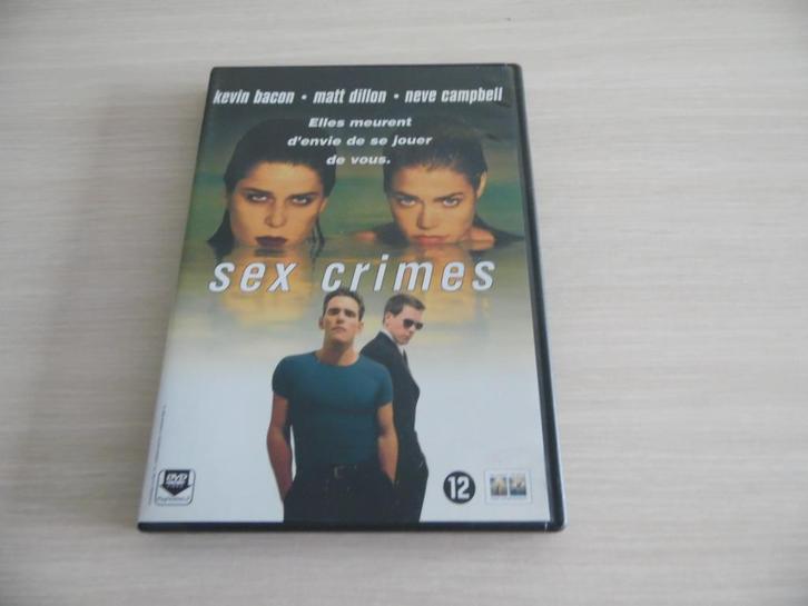 SEKSUELE MISDRIJVEN, Cd's en Dvd's, Dvd's | Thrillers en Misdaad, Zo goed als nieuw, Actiethriller, Vanaf 12 jaar, Verzenden