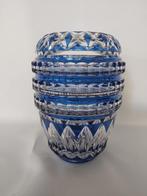 037/ANNÉE. Vase en cristal PU Val Saint Lambert, Antiquités & Art, Antiquités | Verre & Cristal, Enlèvement