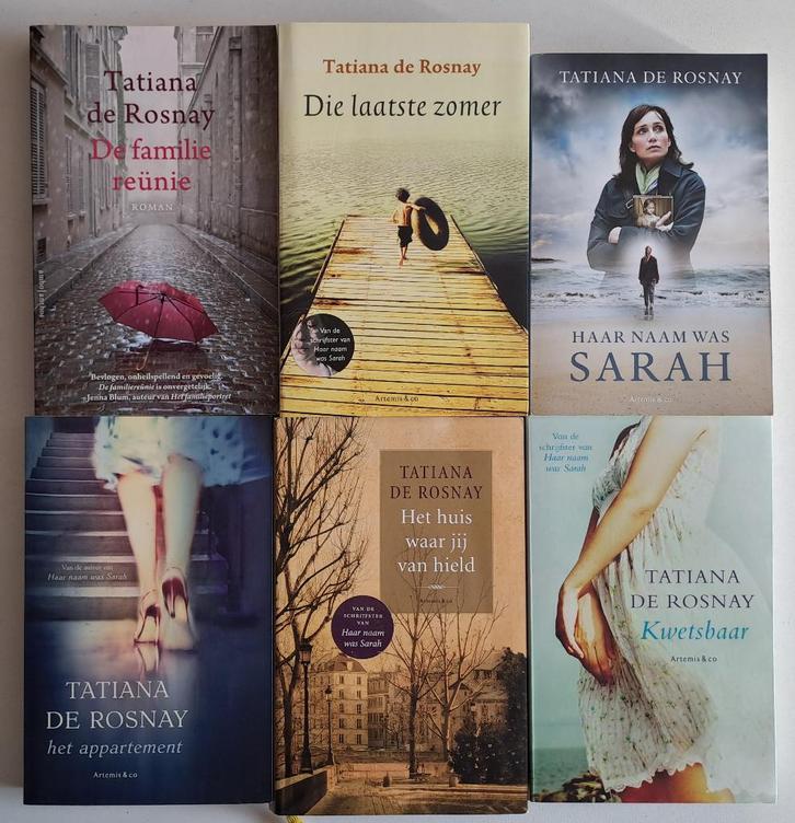 Boeken Tatiana de Rosnay, Boeken, Literatuur, Gelezen, Ophalen of Verzenden