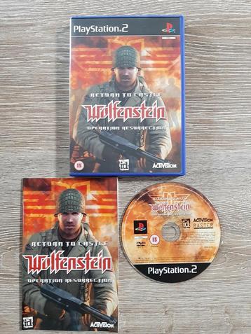Ps2 retour au château opération résurrection wolfenstein, Enlèvement ou Envoi, Comme neuf