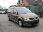 Vw caddy maxi 1.6 TDI 7  Zitplaatsen, Auto's, Euro 5, Zwart, 4 cilinders, Bruin