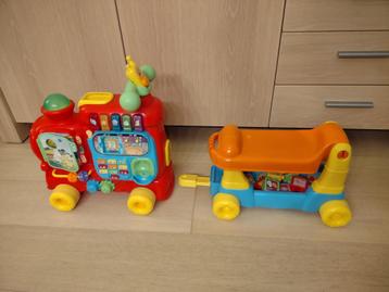 VTech Baby 5 in 1 Letter Locomotief, Enlèvement, Comme neuf, 6 mois à 2 ans
