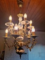 Vintage kroonluchter delfts blauw, Ophalen