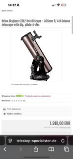Intelliscope orion xt 12 sky quest 2022, Ophalen of Verzenden, Zo goed als nieuw