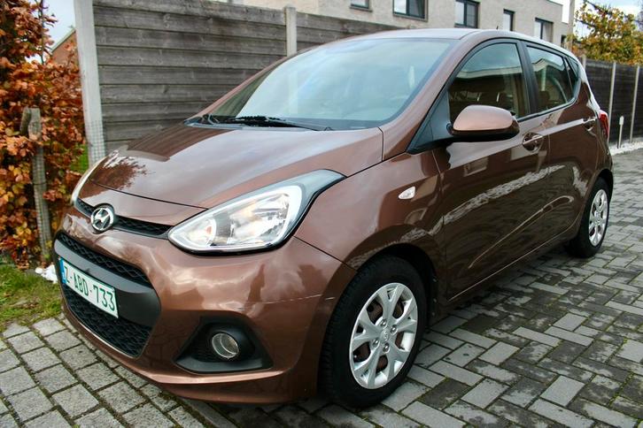 HYUNDAI I10 1.0 BENZINE | NAVI & AIRCO | GARANTIE, Auto's, Hyundai, Bedrijf, Te koop, i10, ABS, Airbags, Airconditioning, Bluetooth