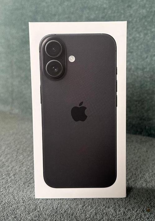 Apple iPhone 16 128GB -Black 💥 Nieuw in verpakking, Telecommunicatie, Mobiele telefoons | Apple iPhone, Nieuw, 128 GB, Zonder abonnement