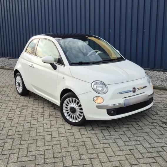Fiat 500 1.2 Lounge, Auto's, Fiat, Particulier, ABS, Airbags, Airconditioning, Bluetooth, Boordcomputer, Centrale vergrendeling