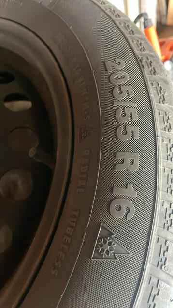 Winterbanden Continental 205/55 R16 beschikbaar voor biedingen