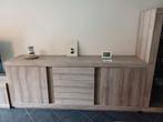 Meubels living / woonkamer: tafel, dressoir en kast, Ophalen