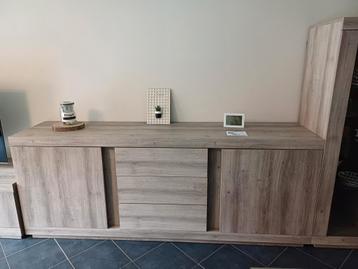 Meubels living / woonkamer: tafel, dressoir en kast, Huis en Inrichting, Ophalen