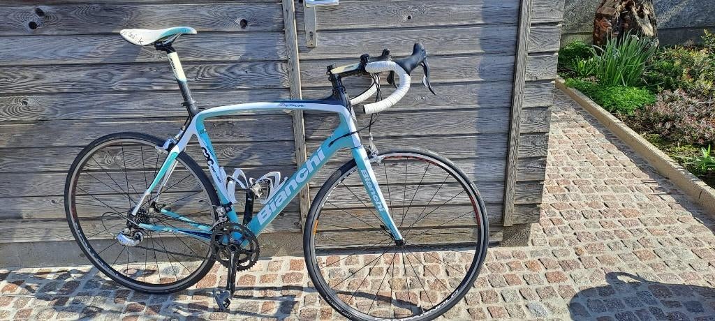 Koersfiets Bianchi C2C Infinito, Ophalen