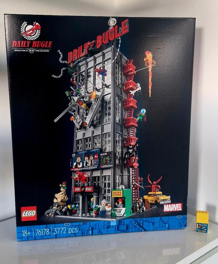 Lego 76178 The Daily Bugle, Kinderen en Baby's, Speelgoed | Duplo en Lego, Nieuw, Lego, Complete set, Ophalen of Verzenden