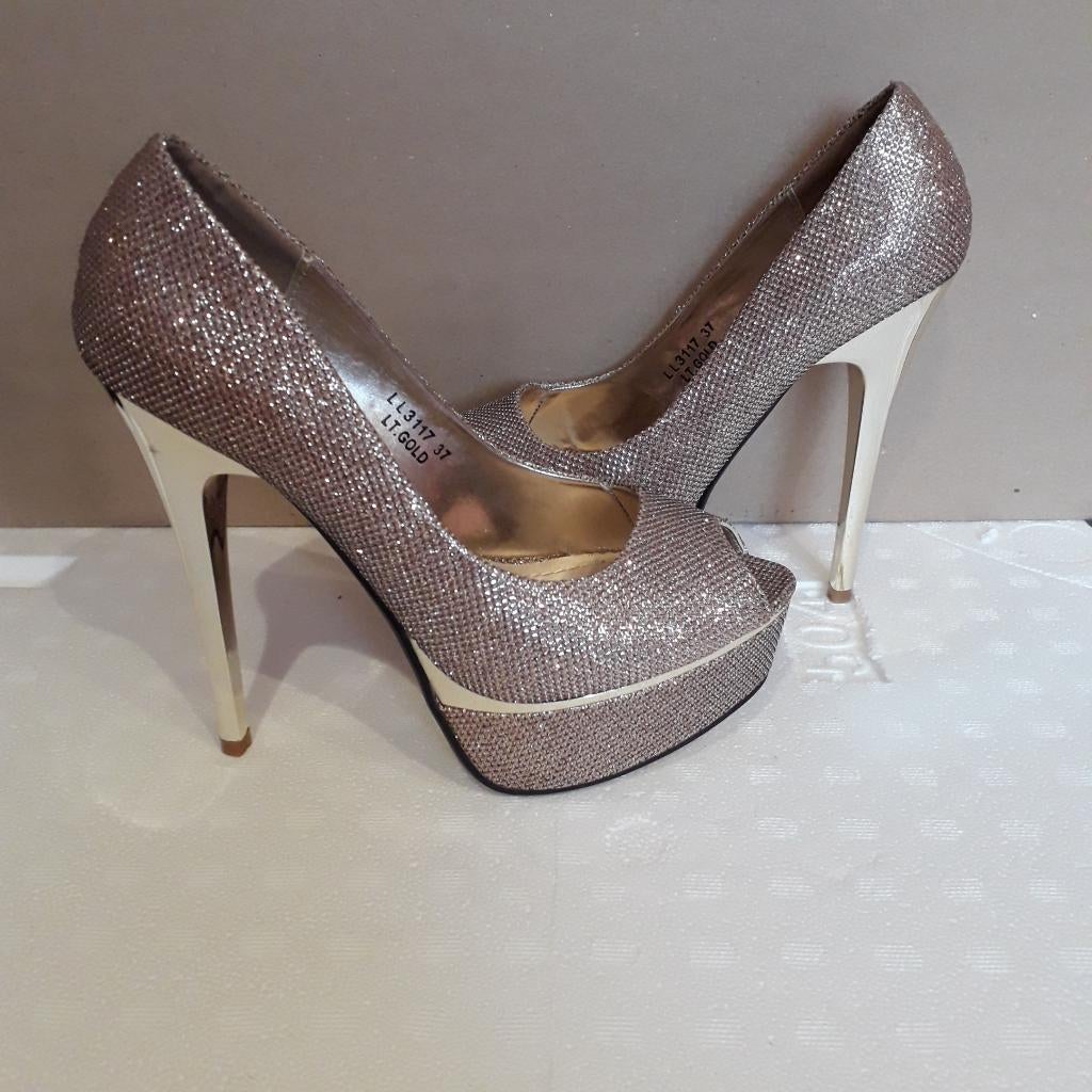 pumps 37, Pumps, Verzenden, Beige, Nieuw