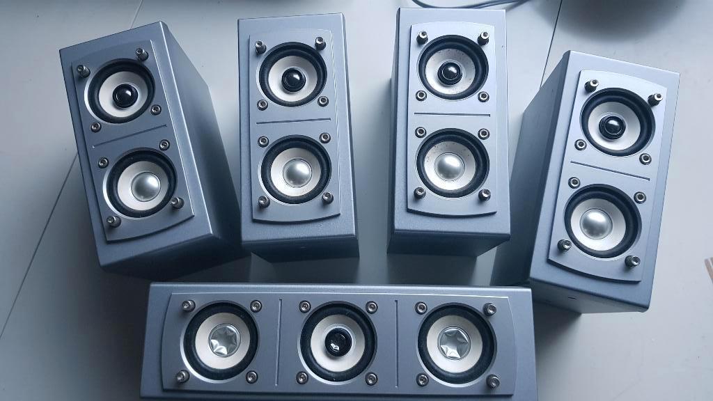 Yamaha NX-430P NX-C430, Audio, Tv en Foto, Luidsprekerboxen, Overige merken, Gebruikt, Ophalen of Verzenden, 60 tot 120 watt