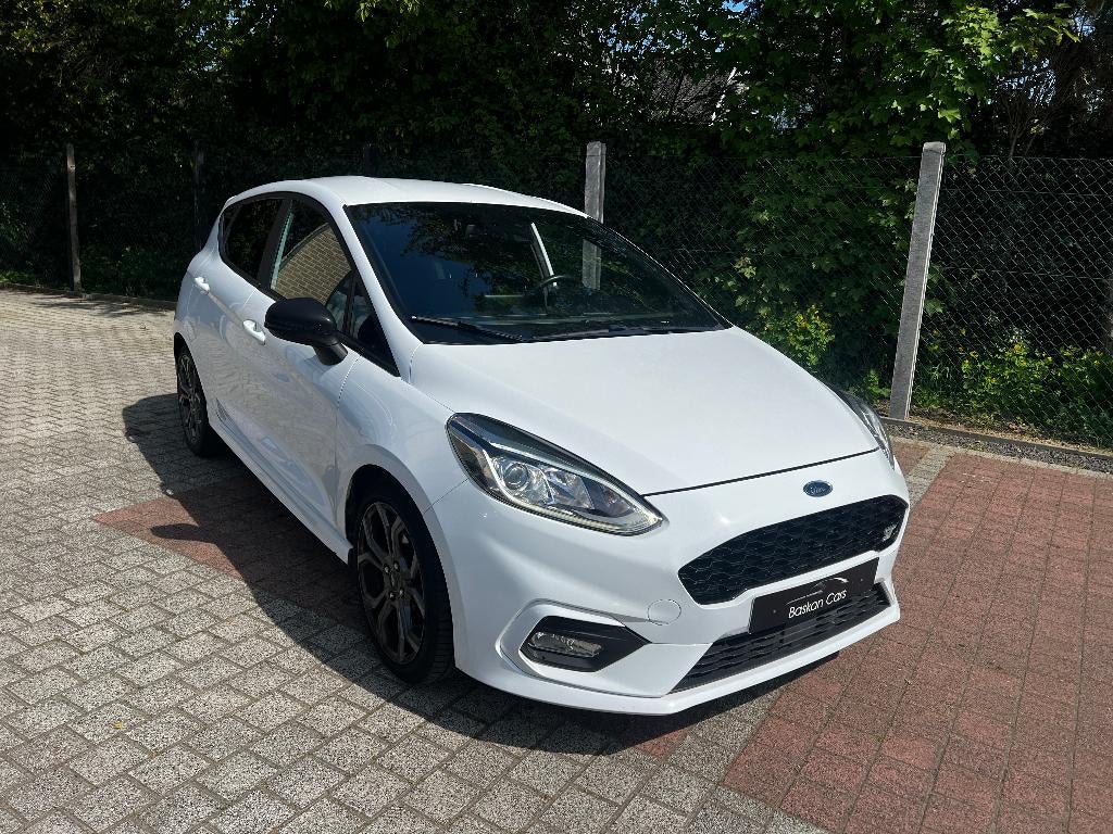 Ford Fiesta 1.0i ST LINE/M2019/NAVI/123.000KM/GARANTIE, Stof, Wit, Handgeschakeld, 5 deurs