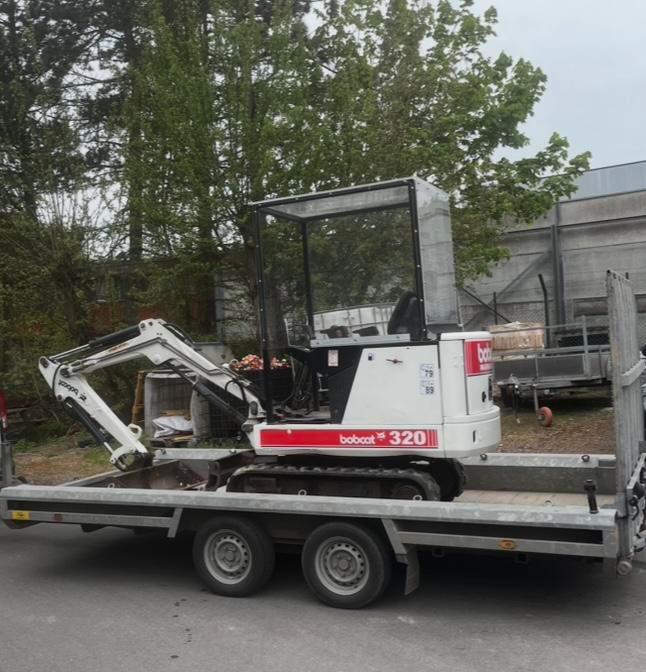 Bobcat minigraver, Zakelijke goederen, Machines en Bouw | Kranen en Graafmachines, Ophalen