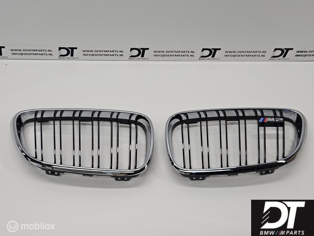 Grille set BMW M2 F87 51138064143 51138064144, Autos : Pièces & Accessoires, Enlèvement ou Envoi, Utilisé, BMW, BMW