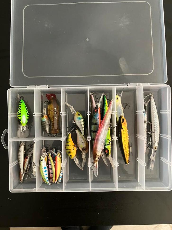 Kunstaas voor snoekbaars/baars, Watersport en Boten, Hengelsport | Roofvissen, Gebruikt, Overige typen, Ophalen