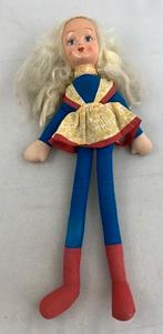 Vintage Loopy Lou Pop Plastic Gezicht Lange Benen Jaren 60, Verzamelen, Poppen, Verzenden, Zo goed als nieuw, Pop