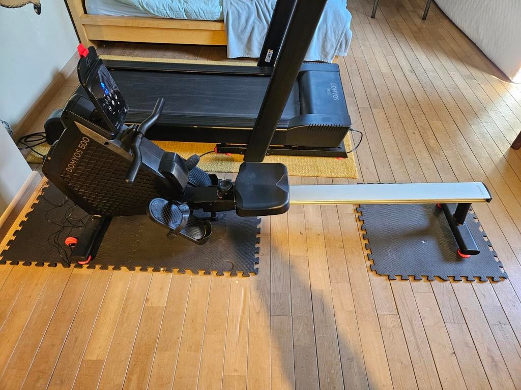 Rameur connecté - DOMYOS 500 - état proche du neuf!, Sports & Fitness, Enlèvement, Rameur