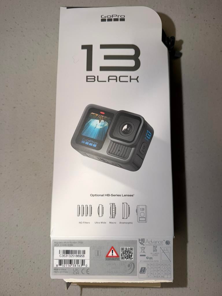 MOET WEG GoPro HERO 13 Black Accessory Bundle, TV, Hi-fi & Vidéo, Caméras action, Enlèvement, Comme neuf, GoPro